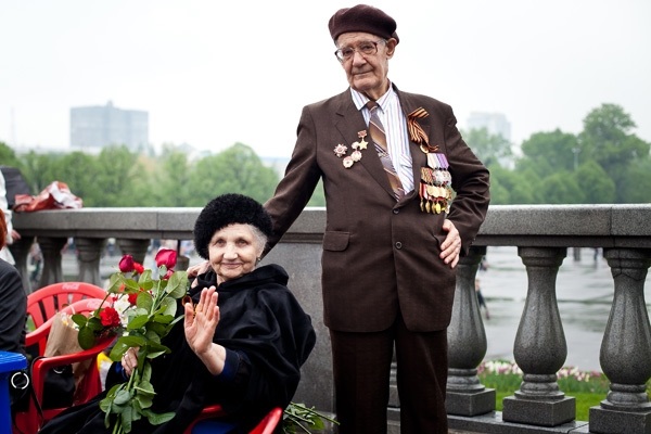 День победы в Парке Горького
