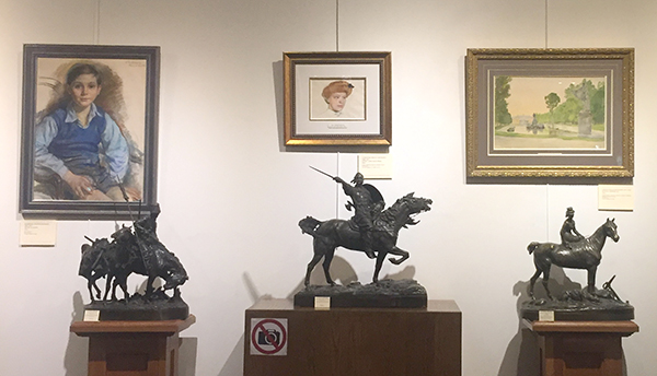 Выставка скульптур «Скульптор Евгений Александрович Лансере и его дети:  художники Евгений Лансере и Зинаида Серебрякова, архитектор Николай Лансере»