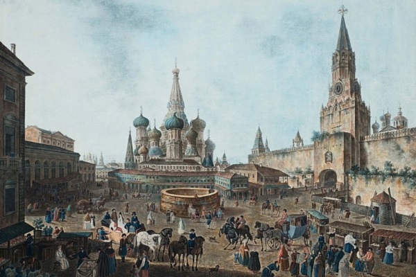 Выставка акварелей «Пейзажи старой Москвы»