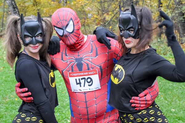 Благотворительная акция «Супергеройский забег»