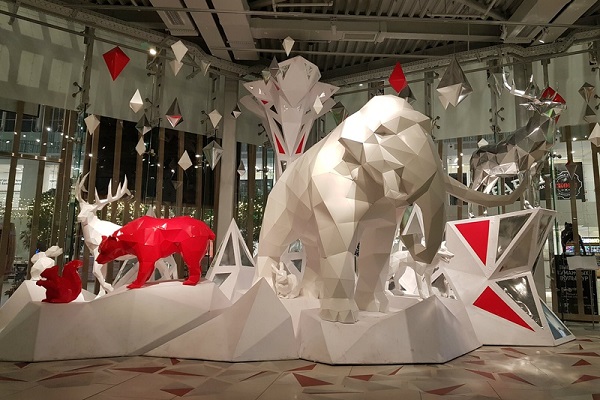 Выставка бумажных скульптур «Многогранный мир»
