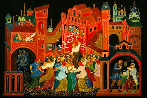 Выставка «История России в лаковой миниатюре: XX в.»