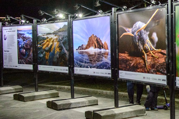 Фотовыставка под открытым небом «От жарких степей до ледяных морей»
