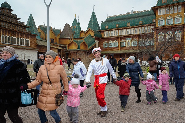 Боярыня Масленица в музее-заповеднике «Коломенское»