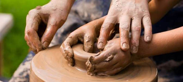 Индивидуальный романтический мастер-класс для пары + мастер-класс по гончарному мастерству для одного или двоих в студии MasterstvoMsk