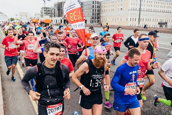 Забег «Московский полумарафон – 2018»