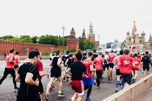 Забег «Московский полумарафон – 2018»