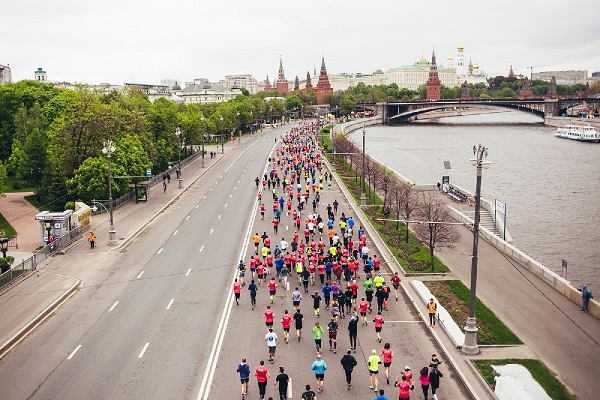 Забег «Московский полумарафон – 2018»