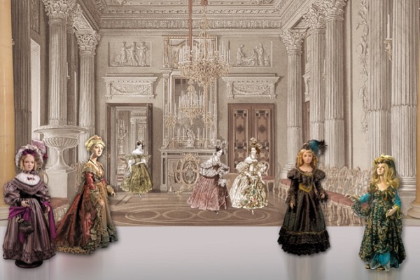 Выставка костюмированных фарфоровых скульптур «Маскарад»