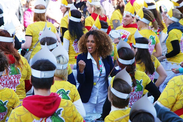 Бразильский карнавал в Измайловском парке