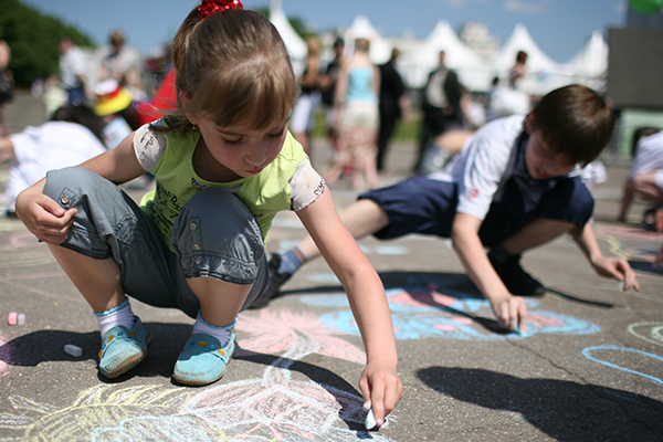 Международный День защиты детей на Цветном бульваре