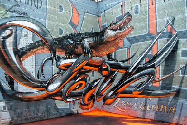 Чемпионат мира по 3D-граффити на Пресненской набережной