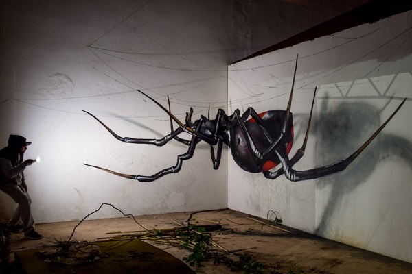 Чемпионат мира по 3D-граффити на Пресненской набережной