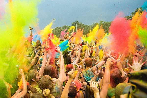 Фестиваль красок Холи «Ирис – 2018»