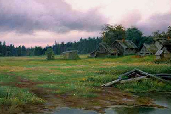 Выставка Александра Шилова «В сердцах людей раскинулась она»