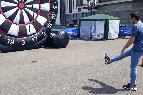 Зоны футбольных развлечений в Москве