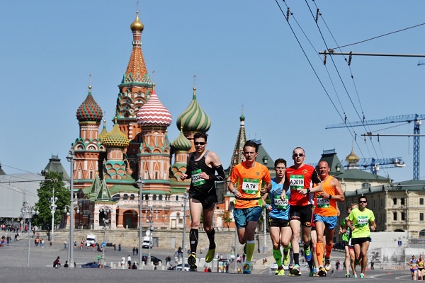 Забег «Московский Марафон – 2018»