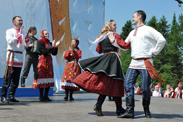 Удмуртский праздник «Гербер – 2018»