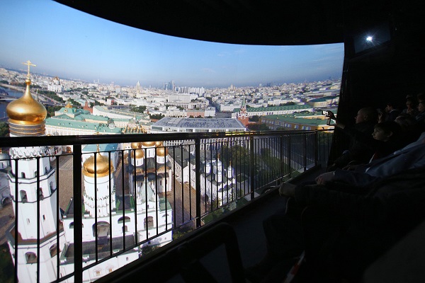 Виртуальный аттракцион «Полет над Москвой»