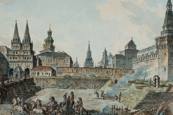 Выставка «Пейзажи старой Москвы. Акварель»