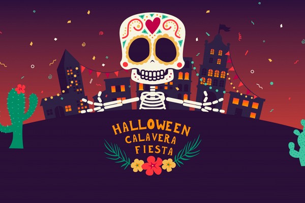 Праздник «Хэллоуин в мексиканском стиле» в Кидзании