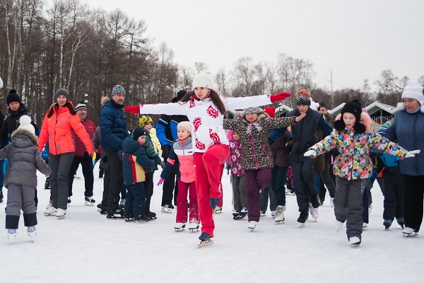Спортивный праздник в парке Дружбы