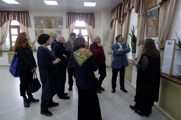 Ферапонтово. Другое небо. Проект «Свет фресок Дионисия – миру». Выставка Юрия Холдина.