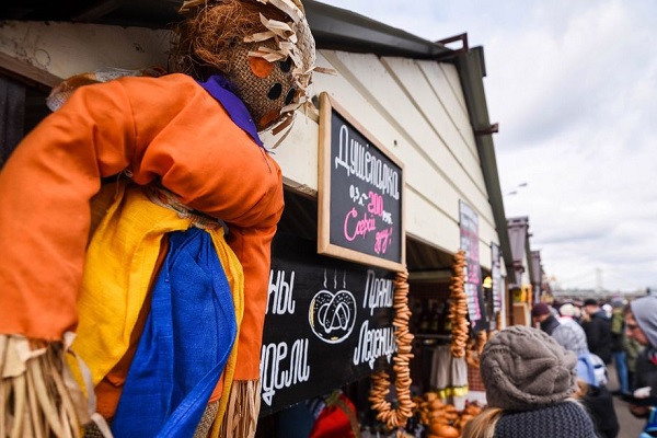 Масленица в Парке Горького