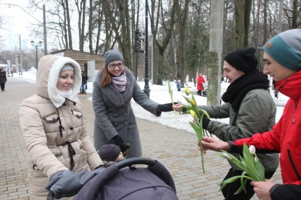 Цветочный забег в парке «Фили»