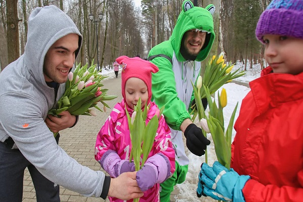 Цветочный забег в парке «Фили»