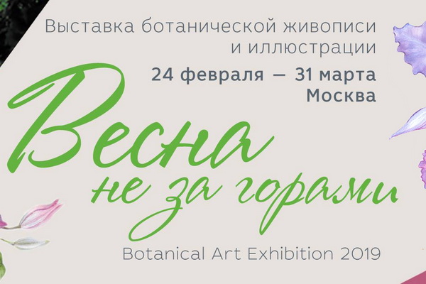 В «Аптекарском огороде» открылась выставка ботанической живописи и иллюстрации «Весна не за горами»