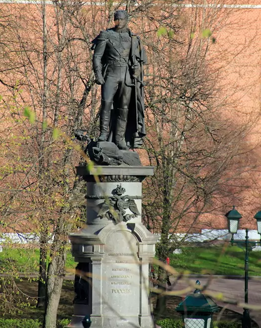 Памятник Александру Первому в Александровском Саду