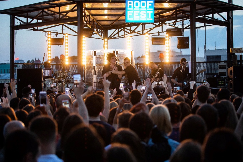 Фестиваль концертов на крыше ROOF FEST–2021