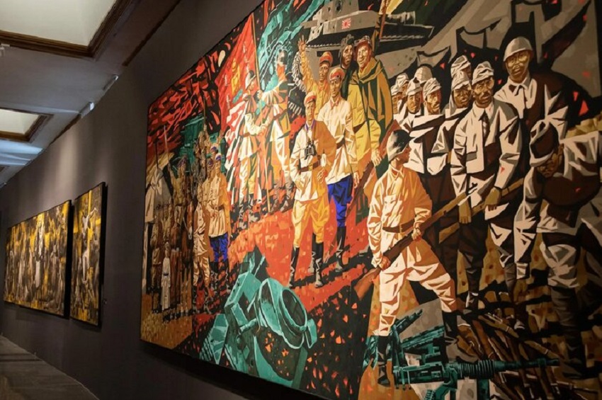 Художественная выставка «Путь воина»