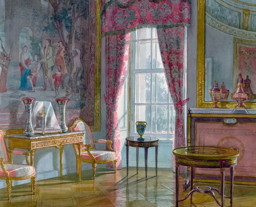 Выставка «Русская усадьба. Интерьеры в акварели»