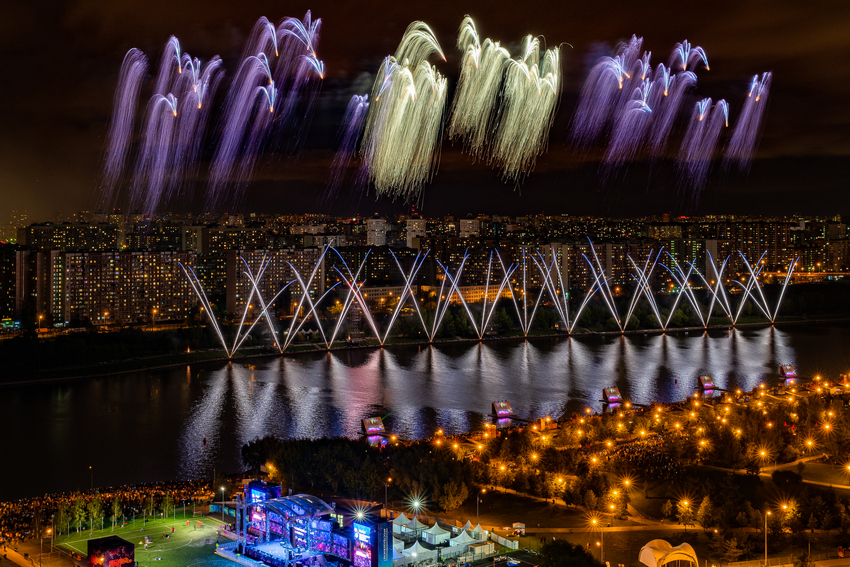 Международный фестиваль фейерверков «Ростех»