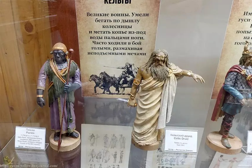 Музей мини-скульптур «Всемирная история в пластилине»