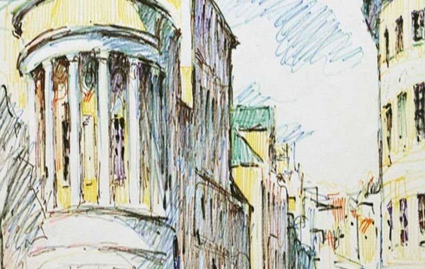 Выставка «Возрождение». Послевоенная Москва в произведениях графики Б.А. Старчикова»