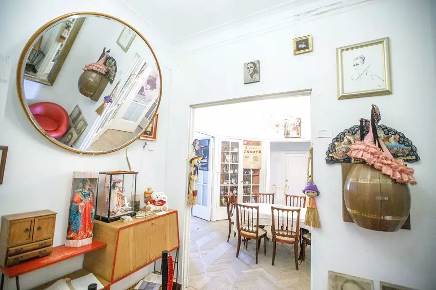 Экспозиция музея-квартиры М.М. Плисецкой