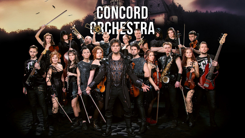 Шоу «Симфонические Рок-Хиты. Властелин тьмы «Concord Orchestra»