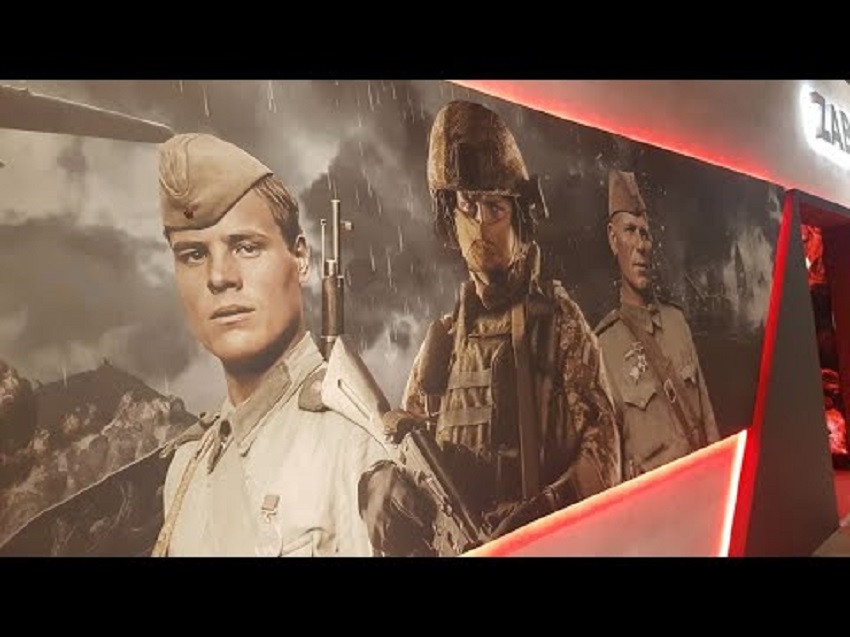 Выставка, посвященная участникам СВО, «Zаветам Vерны»