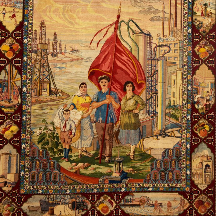 Выставка «Ковёр историй. Сюжеты советского коврового искусства»