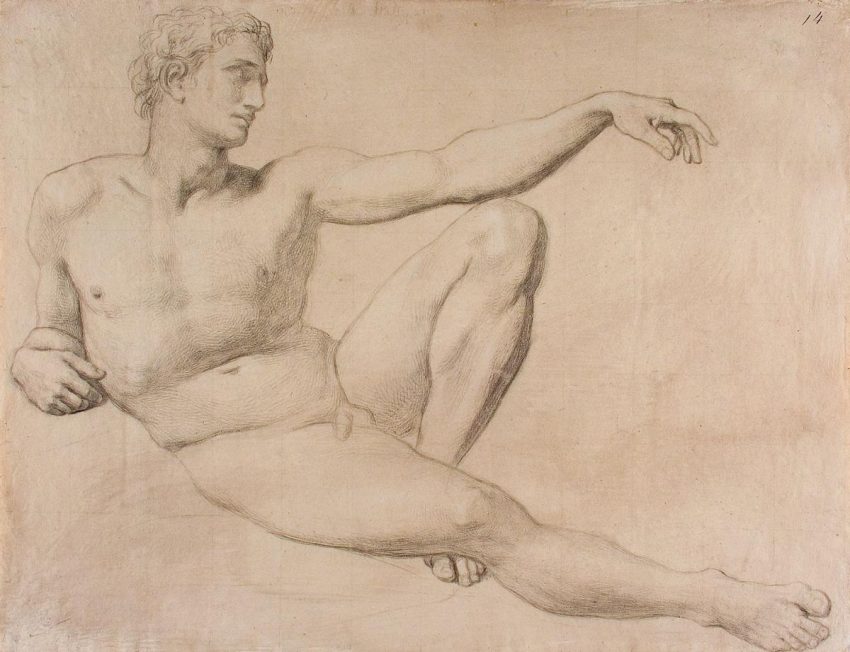 Экспозиция «Александр Иванов – рисовальщик, вдохновленный классикой»