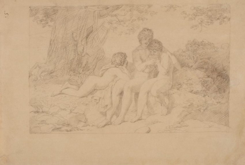 Экспозиция «Александр Иванов – рисовальщик, вдохновленный классикой»