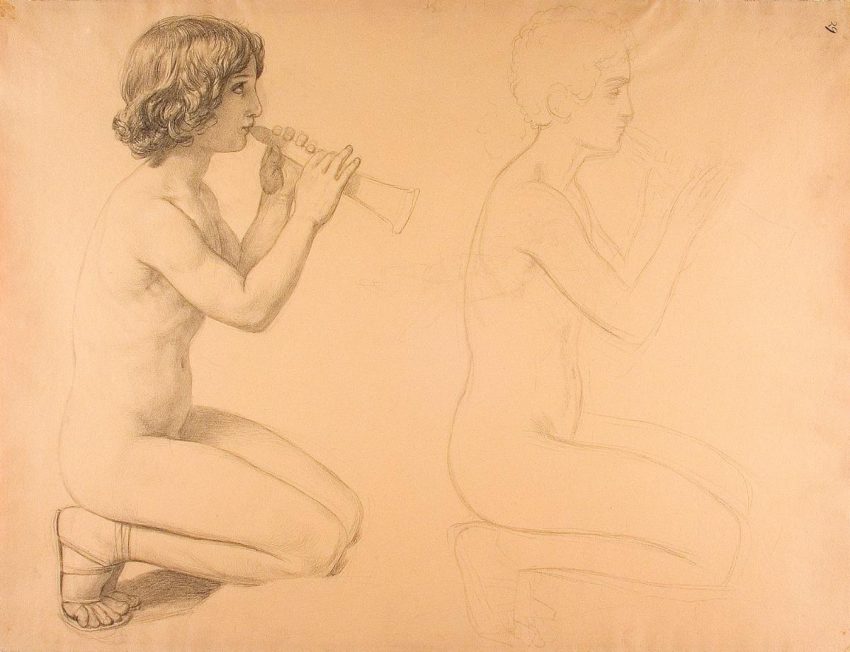 Экспозиция «Александр Иванов – рисовальщик, вдохновленный классикой»