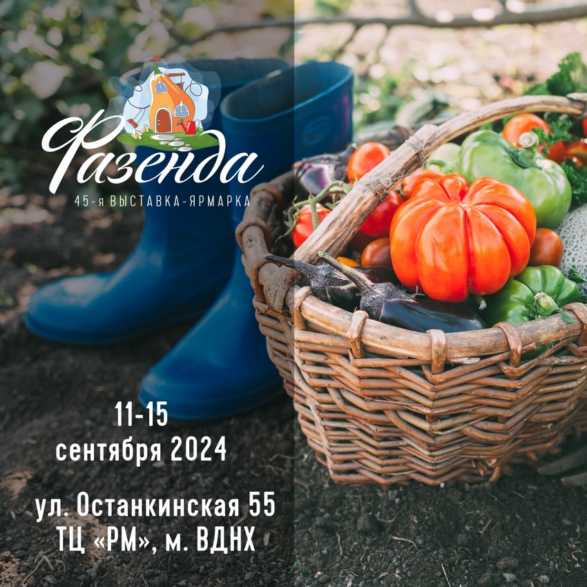 Выставка «Фазенда. Осень 2024»