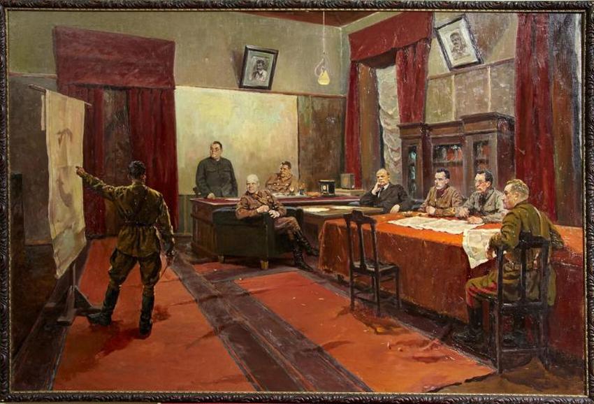 Выставка «Художник в военной шинели. Графика П.А. Кривоногова»