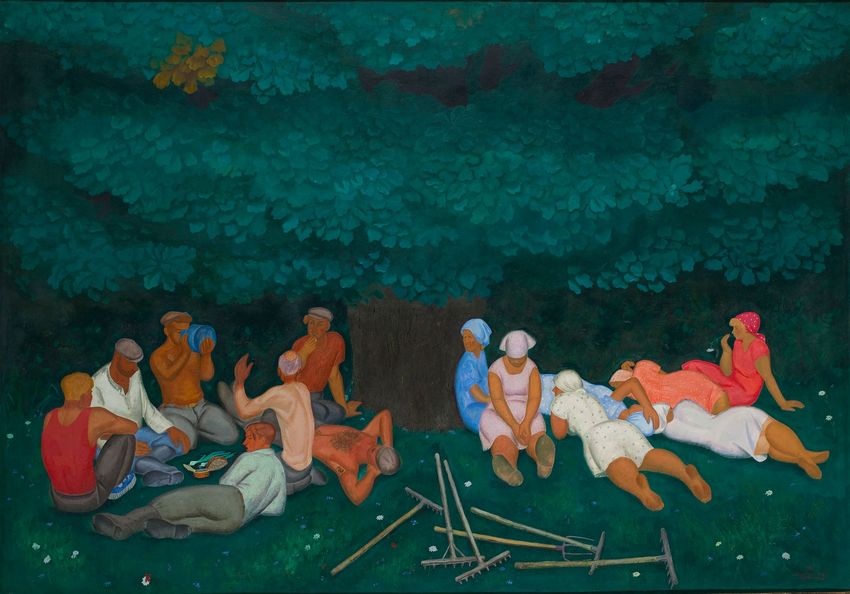 Выставка работ Виктора Попкова в Третьяковской галерее