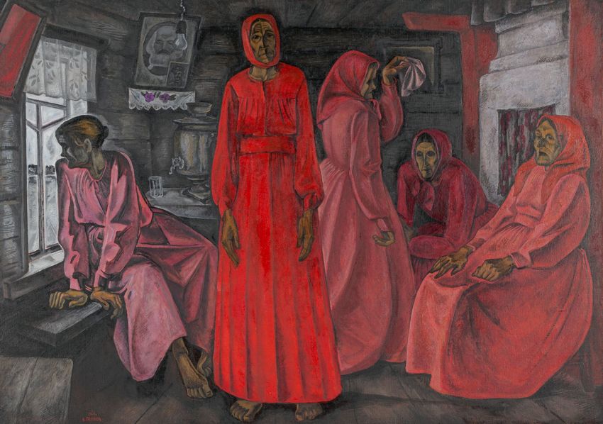 Выставка работ Виктора Попкова в Третьяковской галерее