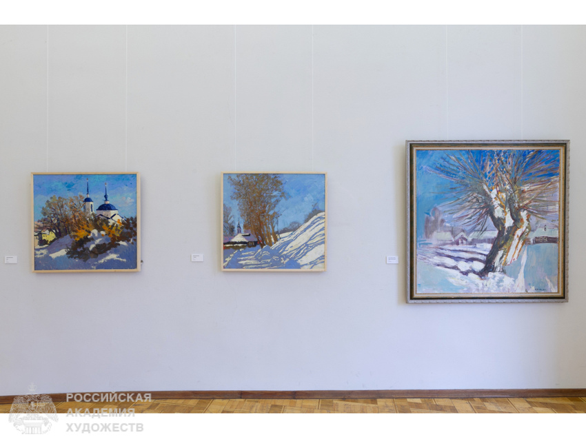 Юбилейная выставка живописи и графики Константина Петрова в Российской академии художеств